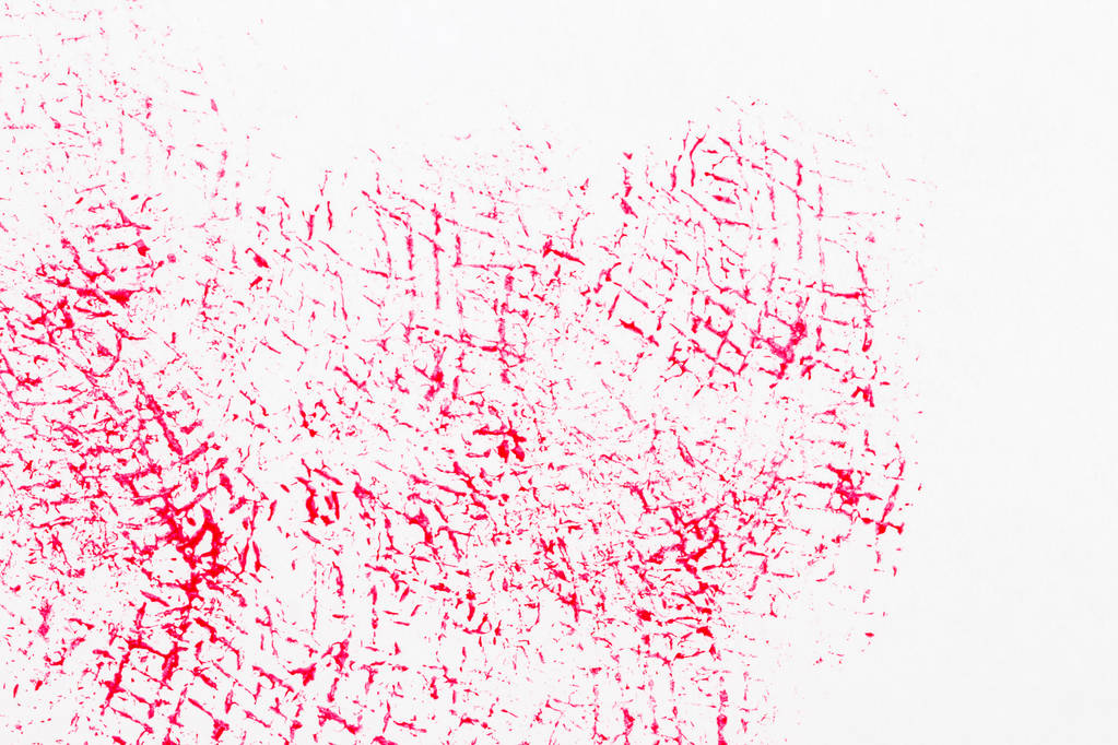 rot abstrakt getupftes Acryl Kunst Hintergrund - Foto, Bild