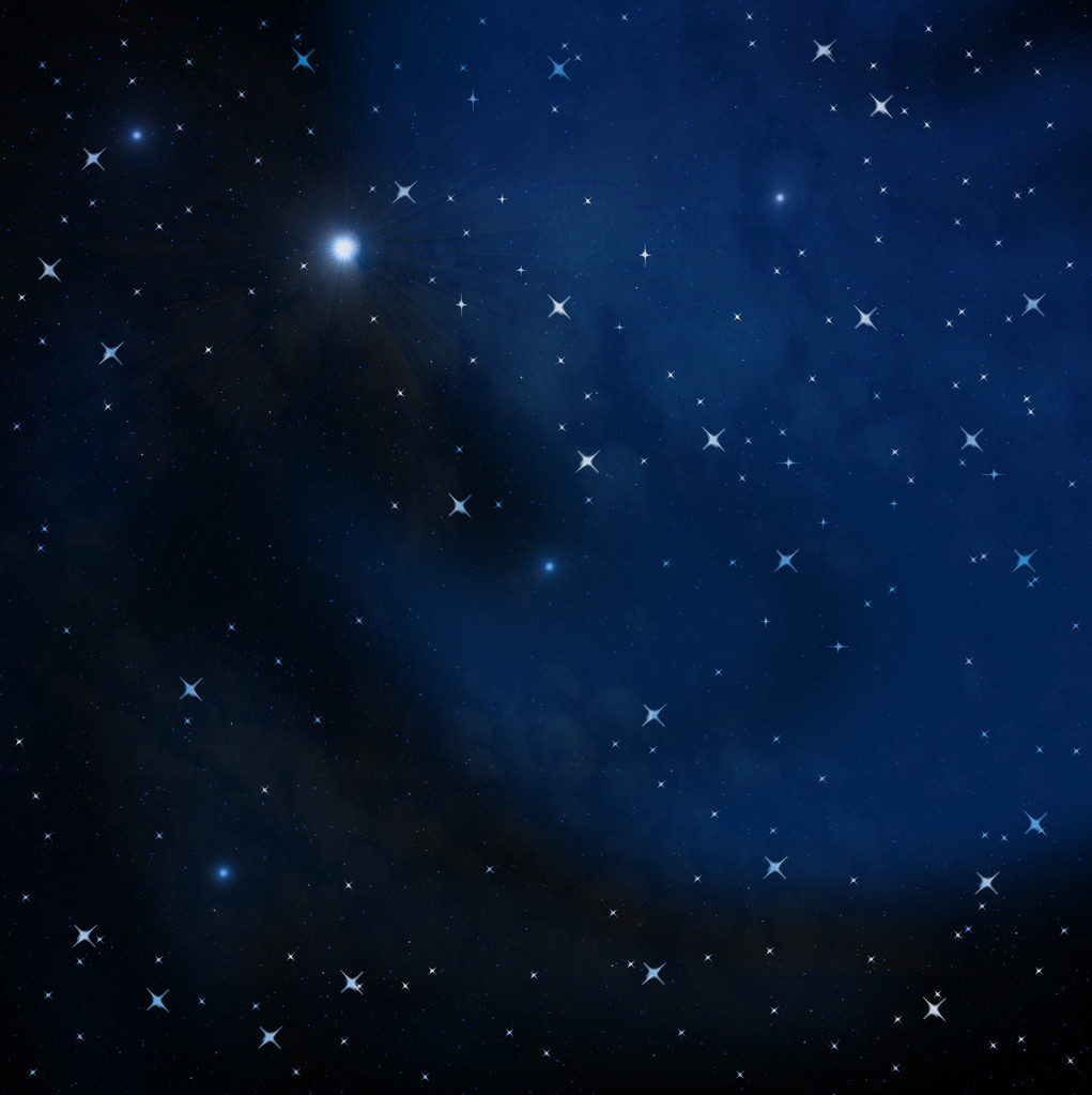 αφηρημένο φωτεινό ουράνια τοπίο, κολάζ - Φωτογραφία, εικόνα