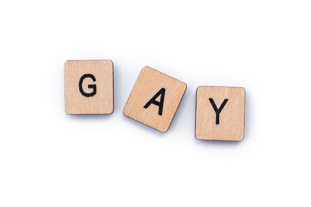 Slovo gay - Fotografie, Obrázek