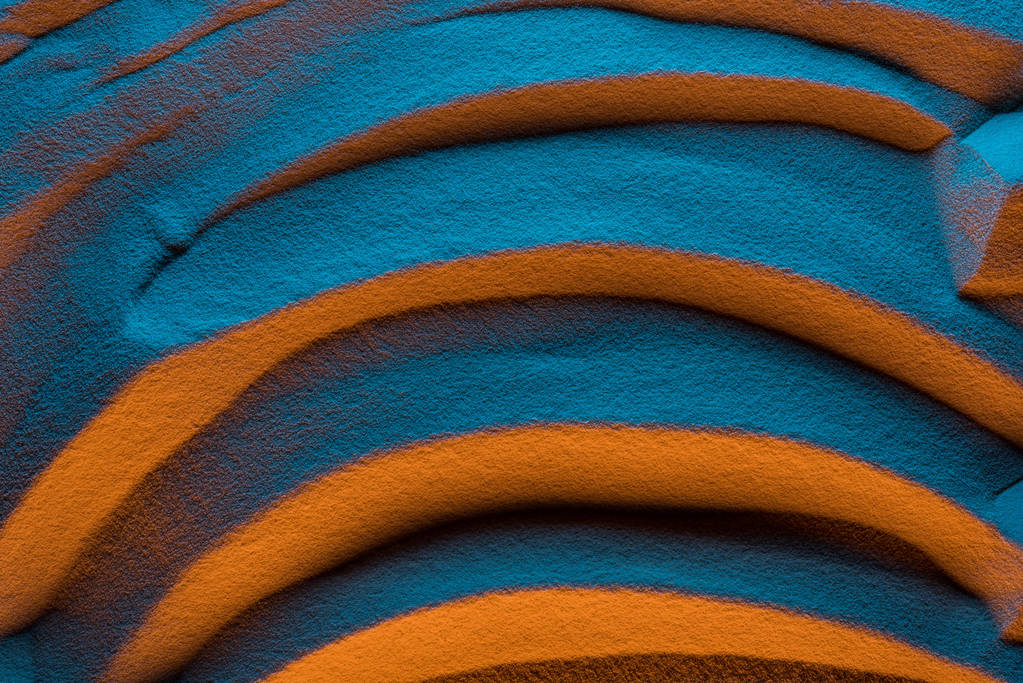 vista superior de fundo de areia texturizada com filtro de cor
 - Foto, Imagem