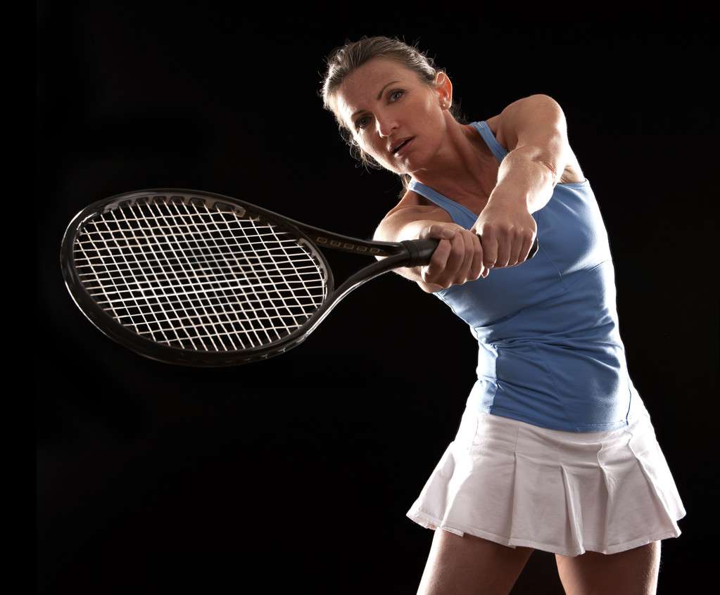 Tennisvrouw - Foto, afbeelding
