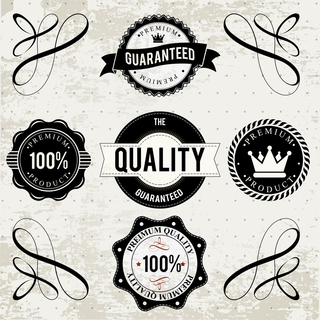 Collection of High Quality labels - Vector, Image