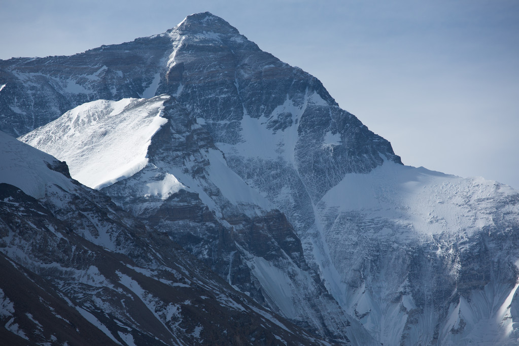 Monte Everest a 8850 m
 - Foto, Imagen
