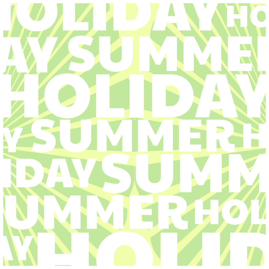 Summer holiday vector background - Vector, Image