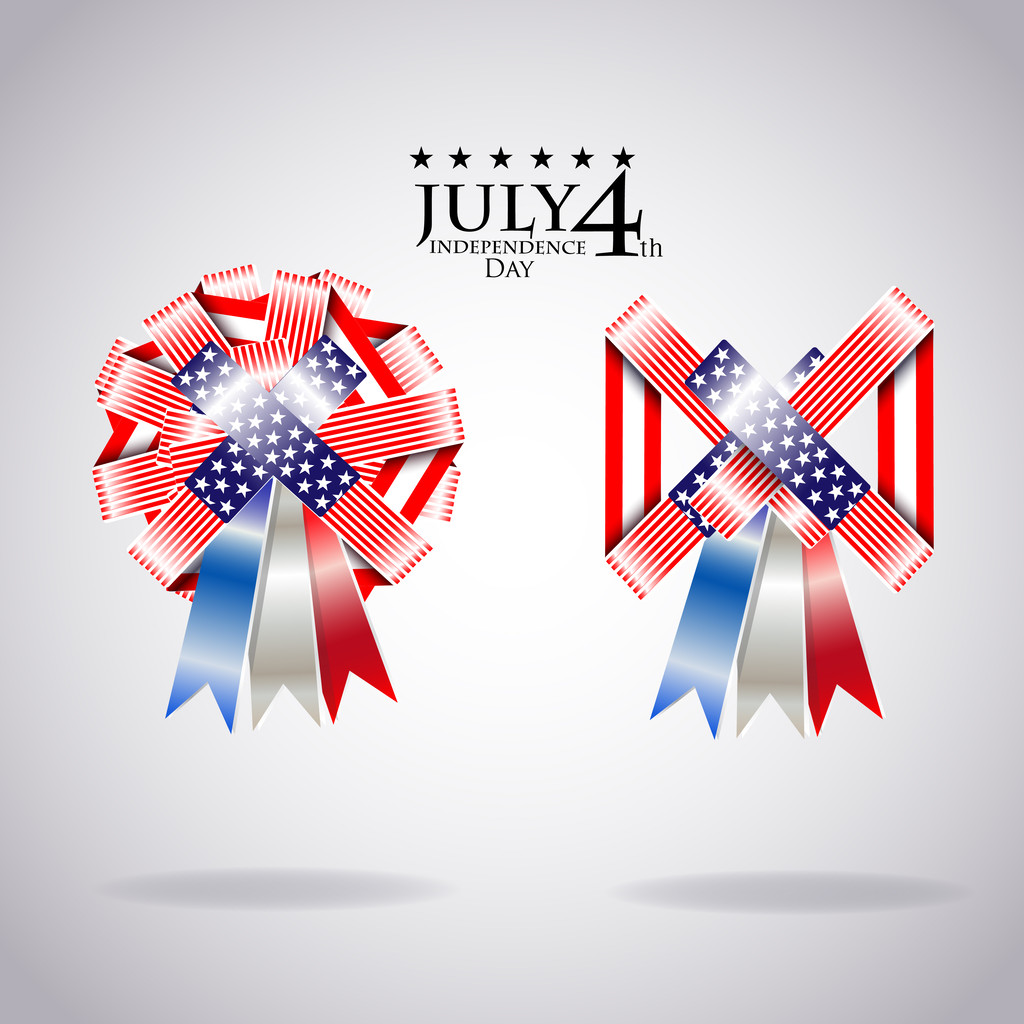 ілюстрація Дня незалежності США
 - Вектор, зображення