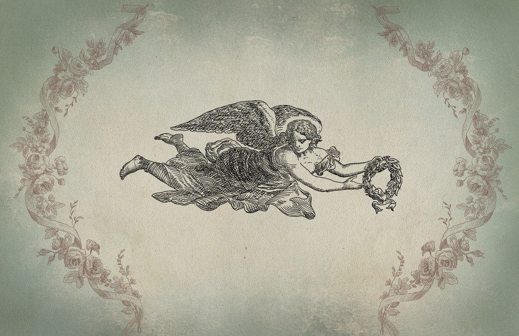 Angel illustration - Photo, Image