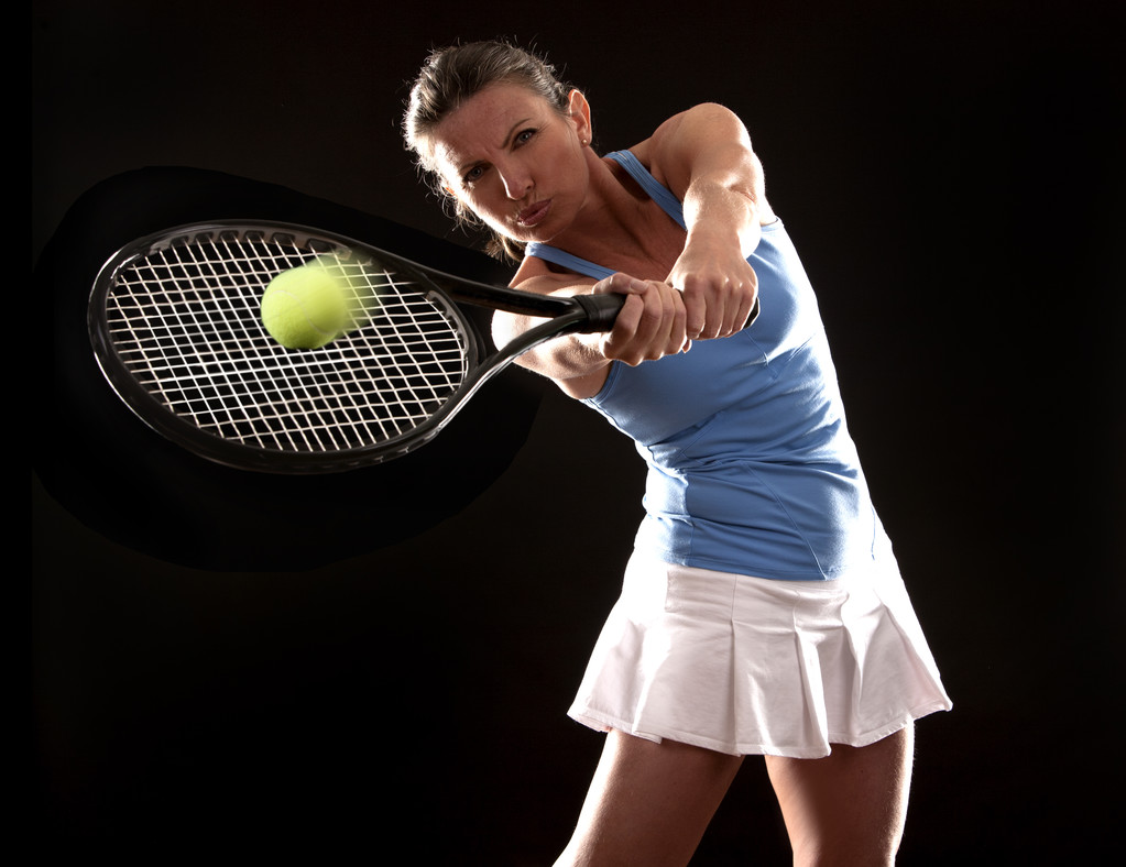 Kobieta od tenisa - Zdjęcie, obraz