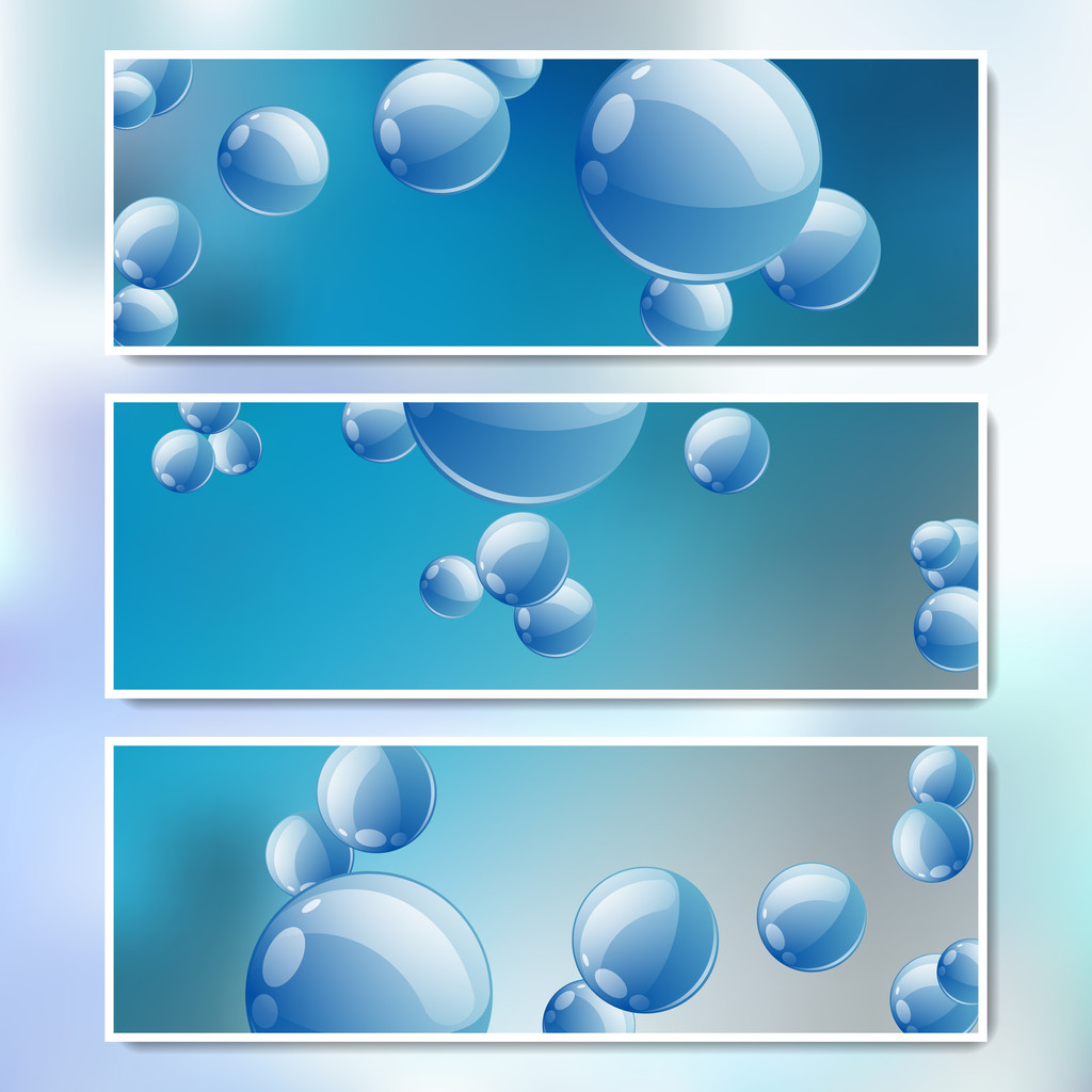 Vector set of web banners - Vector, Image