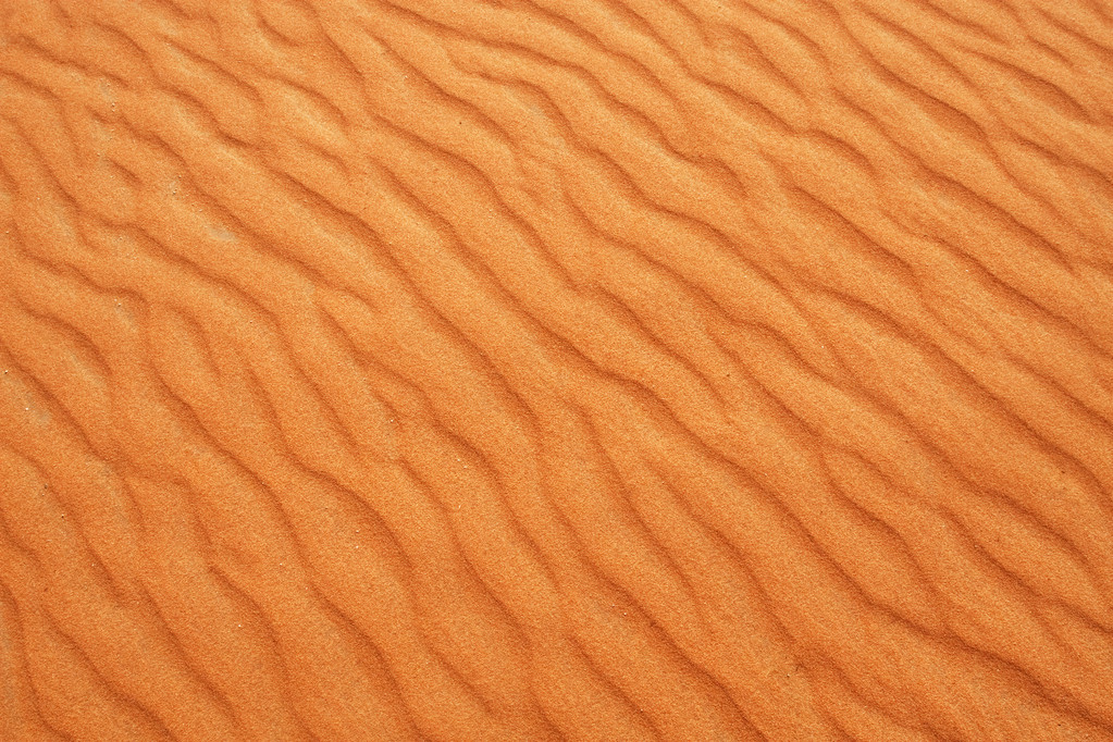 赤い砂の砂漠 - 写真・画像