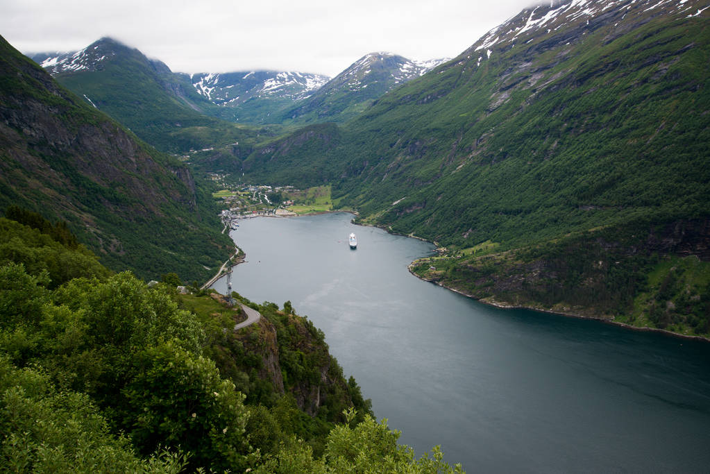 Geiranger fjord, belle nature en Norvège
  - Photo, image