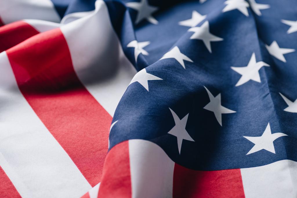 složená vlajka národní země Spojených států amerických, koncepce památkového dne - Fotografie, Obrázek