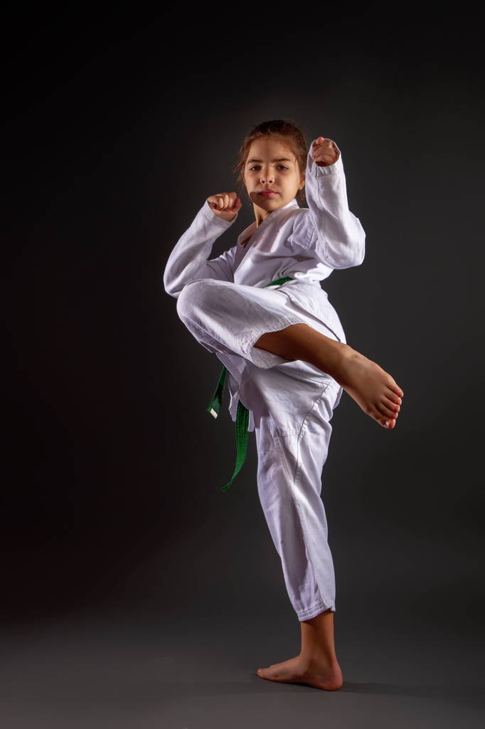 Piccola Karateka Girl
 - Foto, immagini