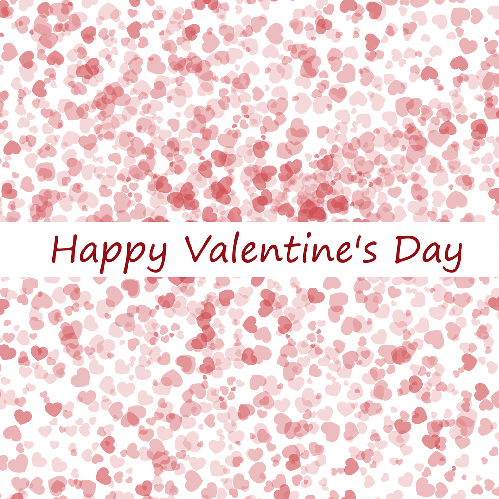 День святого Валентина фон с сердцами - Вектор,изображение