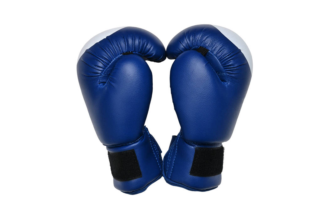 Boxerské rukavice na bílém pozadí. Mitt - Fotografie, Obrázek