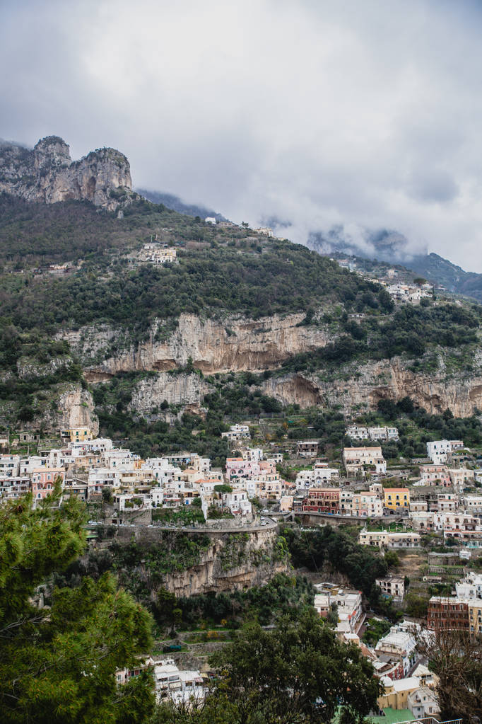 atemberaubende Aussicht auf Positano, Italien - Foto, Bild