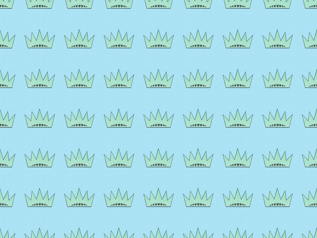 бесшовный фон с коронами на голубом, концепция Дня независимости
 - Фото, изображение