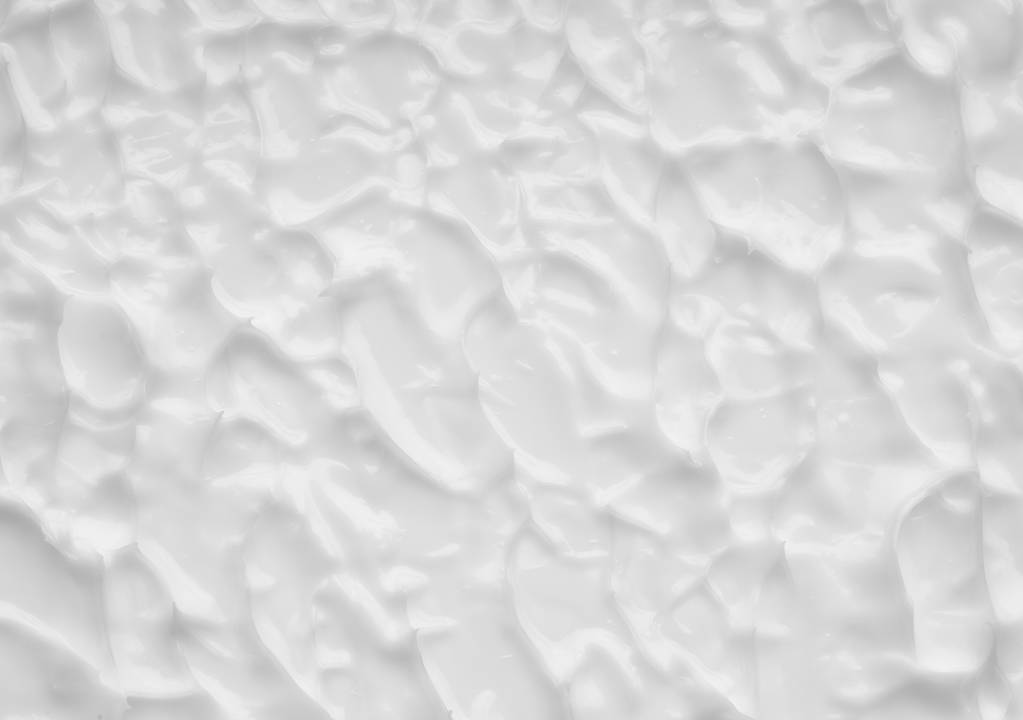 Uitstrijkjes en textuur van gezichtscrème of witte acrylverf - Foto, afbeelding