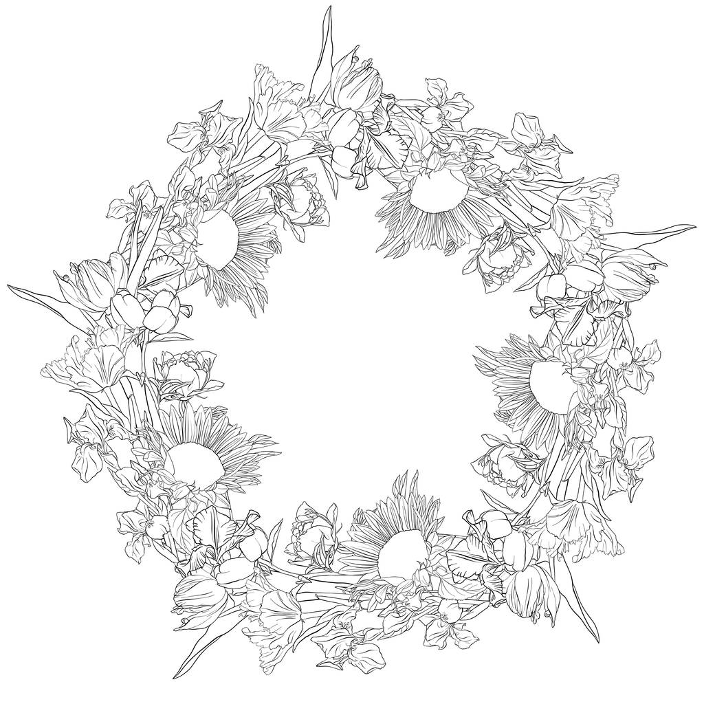 векторний малюнок квіти
 - Вектор, зображення