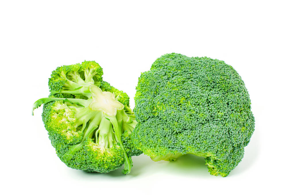 Taze sebze. Beyaz arka planda brokoli - Fotoğraf, Görsel