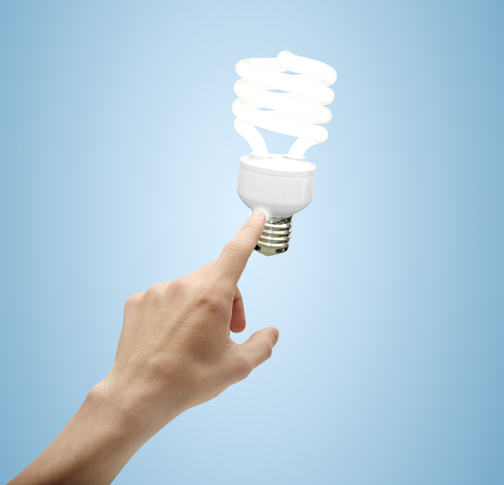 Энергосберегающая лампа
 - Фото, изображение