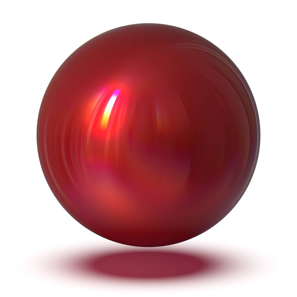 Punainen pallo pyöreä painike perus pallo ympyrä geometrinen muoto
 - Valokuva, kuva