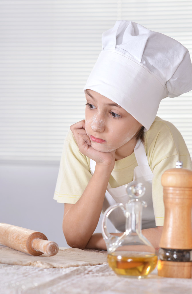 Boy v šéfkuchařské čepice - Fotografie, Obrázek