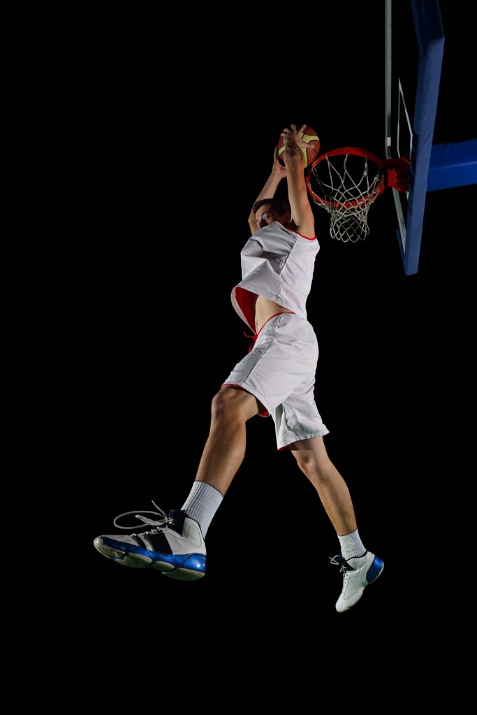 kosárlabda játékos akcióban - Fotó, kép