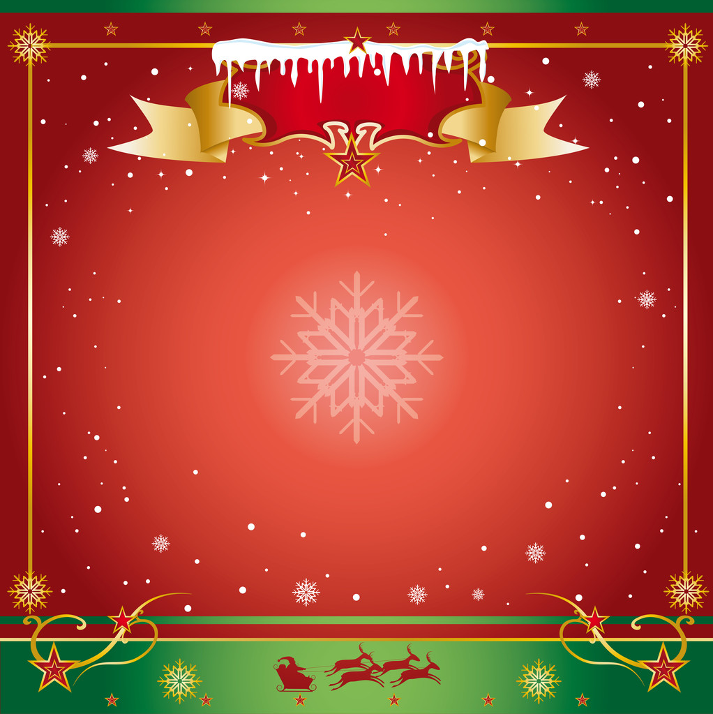 Christmas card - Vector, Image