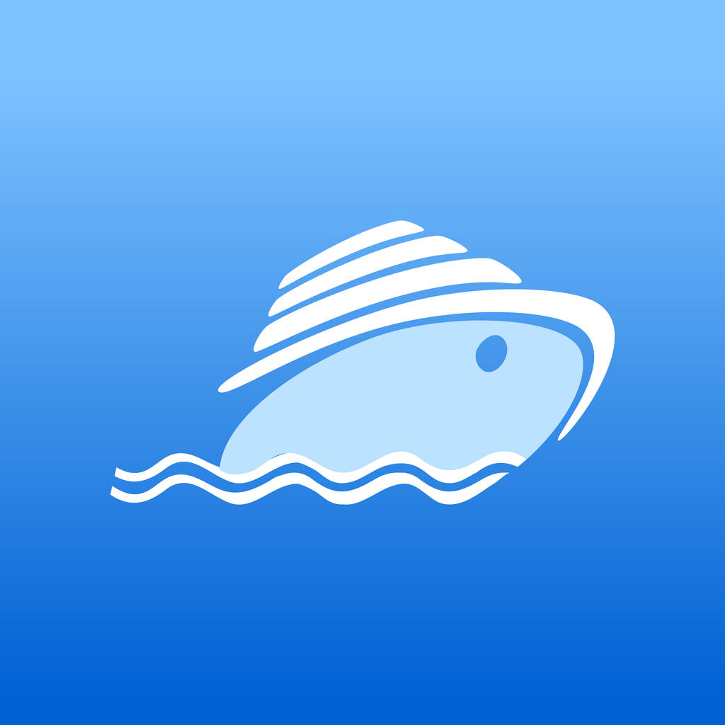 Cruise logo sjabloon - Vector, afbeelding