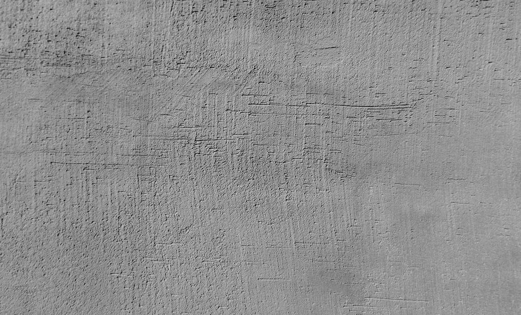 Texture of gray, unpainted plaster. - Photo, Image