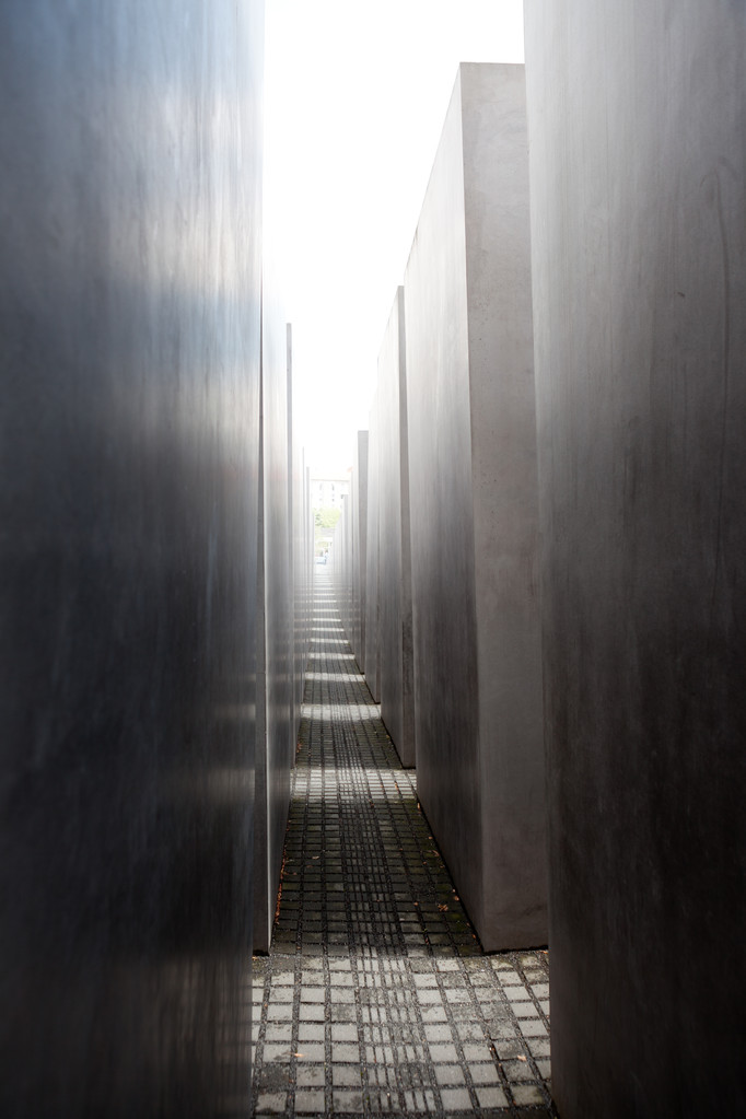 de holocaust gedenkteken in Berlijn - Foto, afbeelding