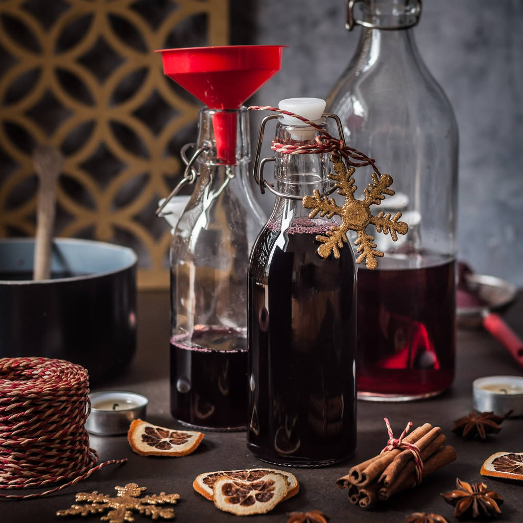 Xarope de vinho de Natal Mulled
 - Foto, Imagem