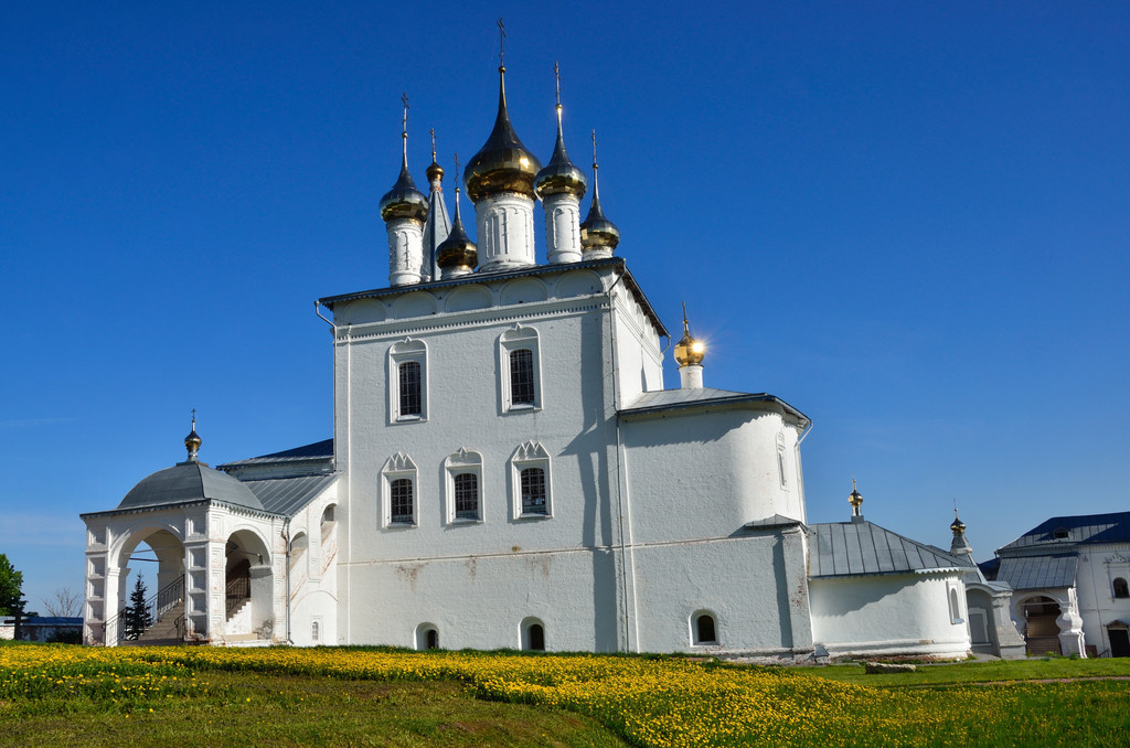 Santissima Trinità Nicholas monastero l a Gorokhovets, Anello d'oro della Russia
. - Foto, immagini