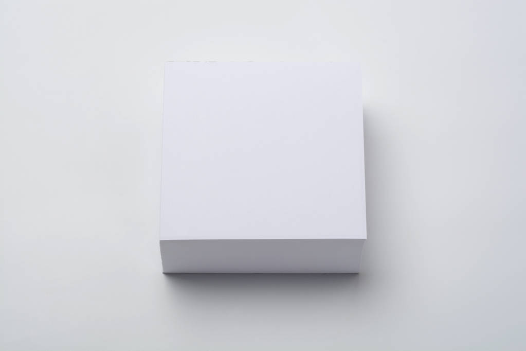Taco notas em branco, sobre fundo branco
 - Foto, Imagem