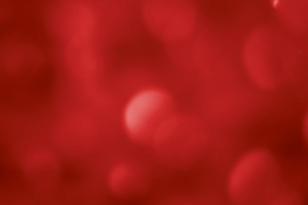 rozostřené červené čočky světlice kulaté skvrny efekt - Fotografie, Obrázek