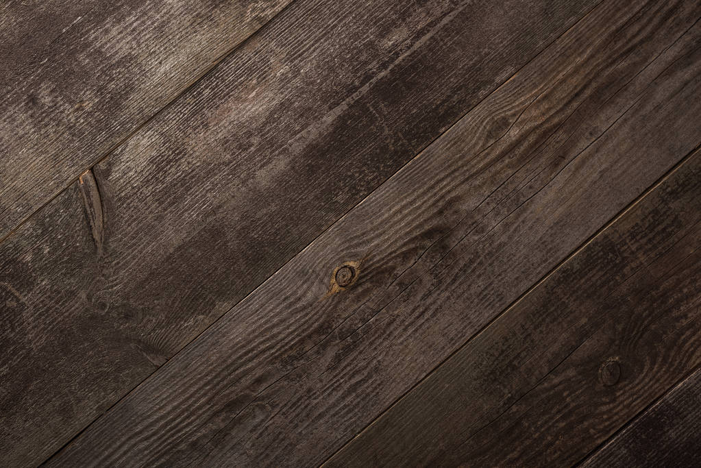 Boş kahverengi ahşap dokunun üst görünümü - Fotoğraf, Görsel