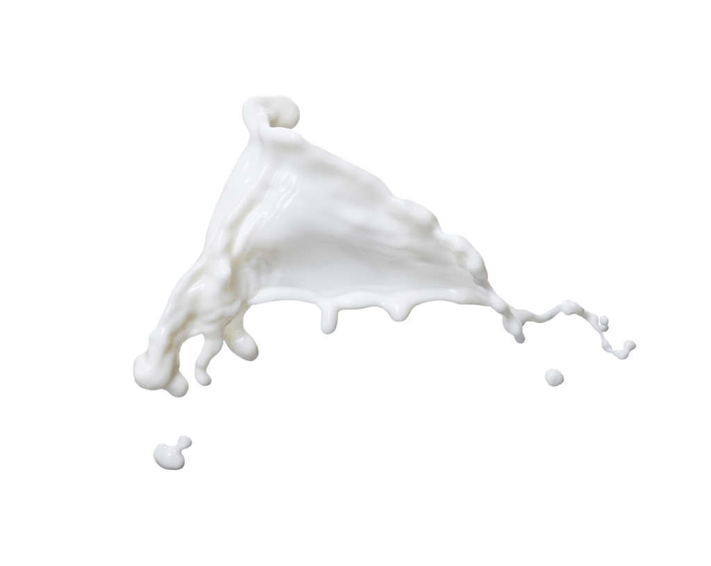 Біле молоко ізольовано на білому тлі
 - Фото, зображення
