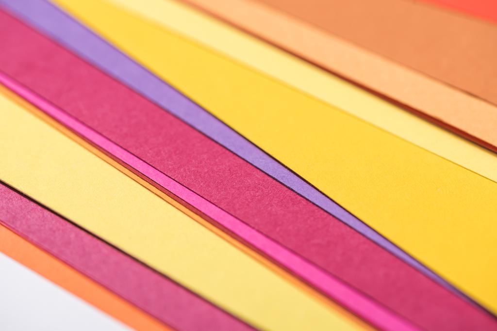 színes, világos és üres papírok közelsége - Fotó, kép