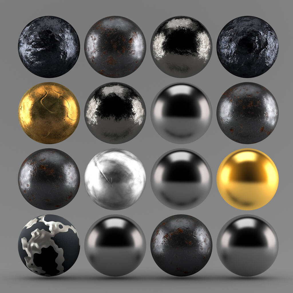 Szürke luxus háttér geometrikus formák labdák. 3D illusztráció, 3D-s renderelés. - Fotó, kép