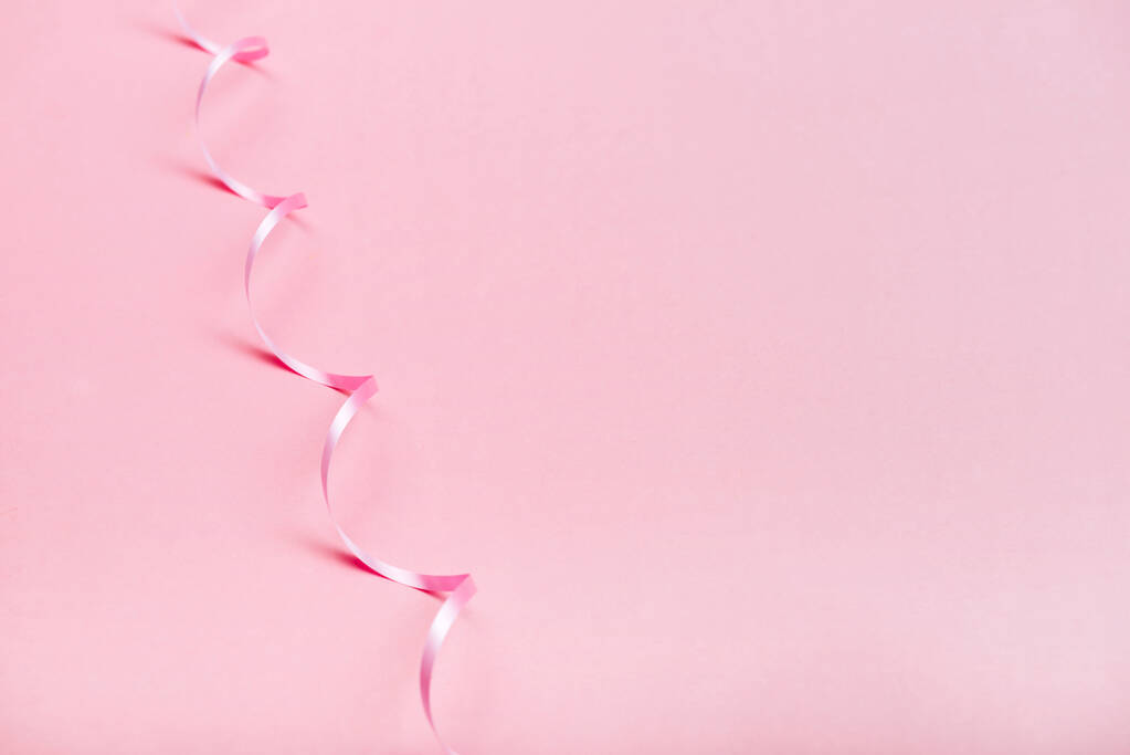 gyönyörű rózsaszín szalag fényes háttér - Fotó, kép