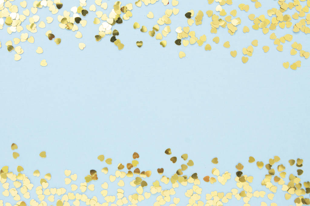 Yıldız şekilli altın parıltılı soyut arkaplan - Fotoğraf, Görsel