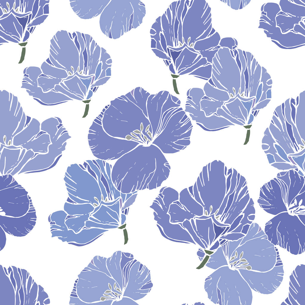 Lilac květinové pupeny na bílém pozadí - Vektor, obrázek