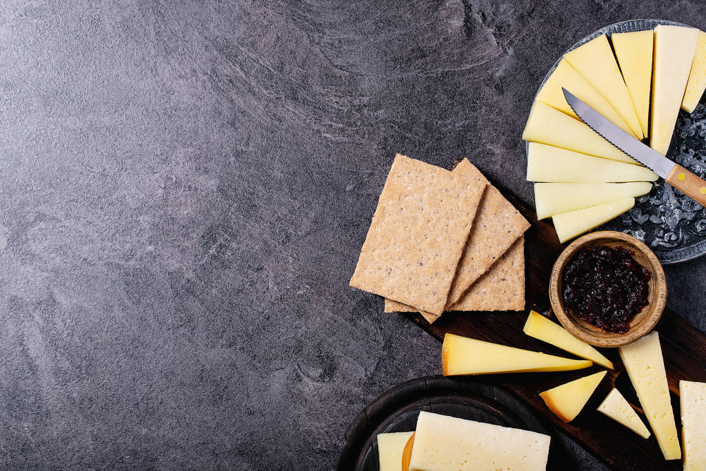 variação de queijo duro e semi-duro
 - Foto, Imagem