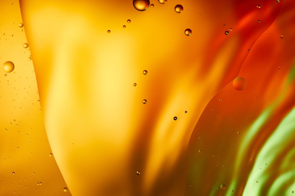 Abstract Orange, Red And Green Color Background Free Stock Photo and Image