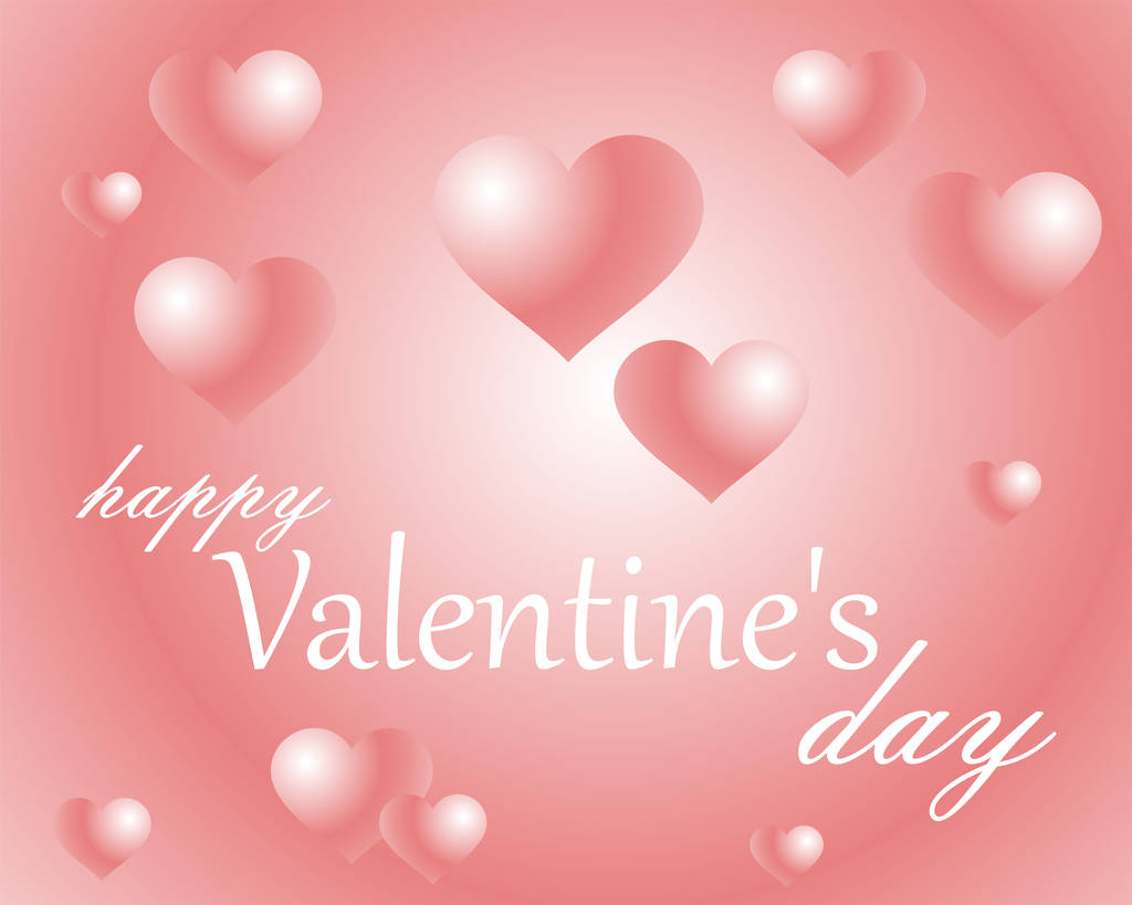 Feliz día de San Valentín tarjetas de felicitación
 - Vector, Imagen