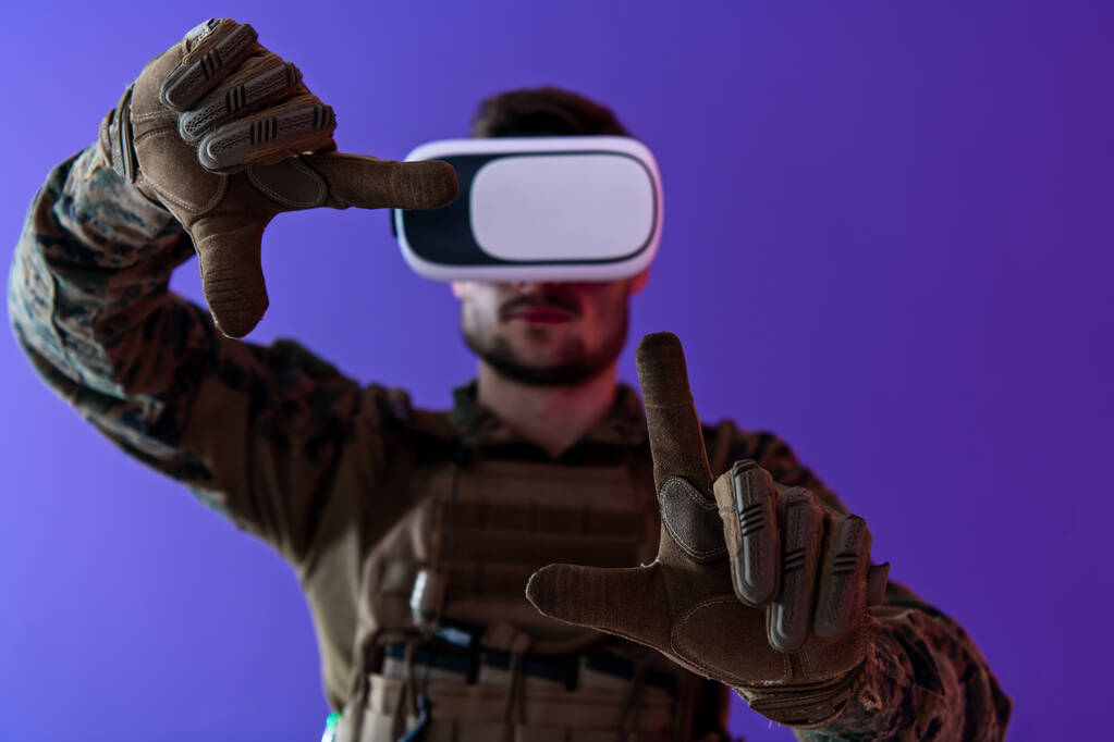 Virtuelle Realität - Foto, Bild