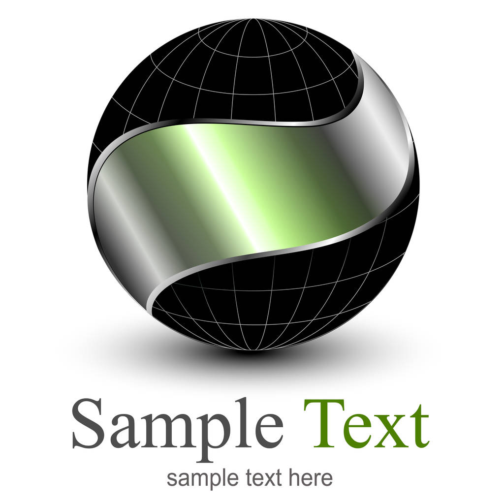 Логотип 3D шара
 - Вектор,изображение