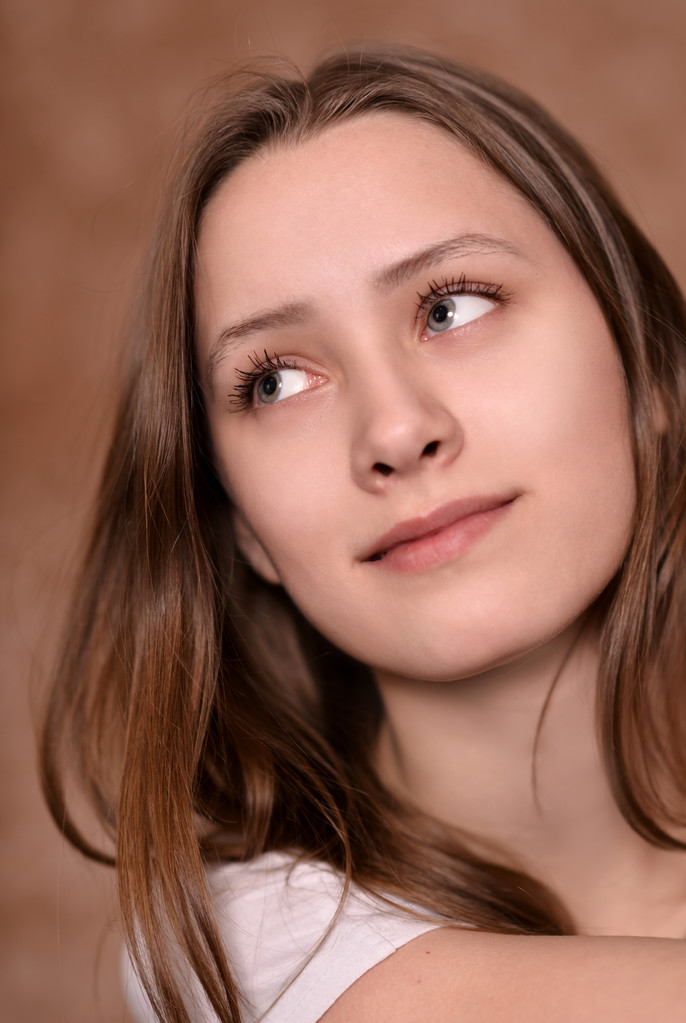 Retrato de una adolescente bonita
 - Foto, imagen