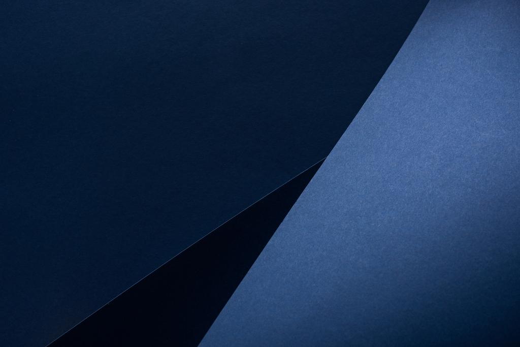 vista superior de fundo de papel azul curvo
 - Foto, Imagem