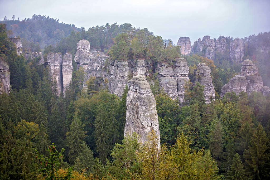 République tchèque roches et montagnes
 - Photo, image